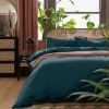Habitat Cotton Linen Look Plain Teal Bedding Set Single Bedding -Bedding Sales 2022 unnamed file 724