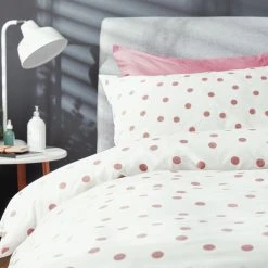 Habitat Monochrome Spot Pink Bedding Set Single Pink On White Duvet Covers And Sets -Bedding Sales 2022 unnamed file 790