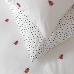 Habitat Ladybird Print White & Red Bedding Set Single Bedding -Bedding Sales 2022 unnamed file 799