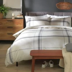 Habitat Cotton Yarn Dye Check Cream Bedding Set Double Bedding -Bedding Sales 2022 unnamed file 830