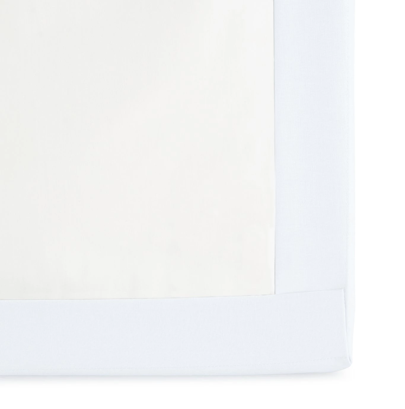 Habitat Cotton 200TC Plain White Flat Sheet Single Bed Sheets 4 Habitat Cotton 200TC Plain White Flat Sheet Single Bed Sheets - Image 2