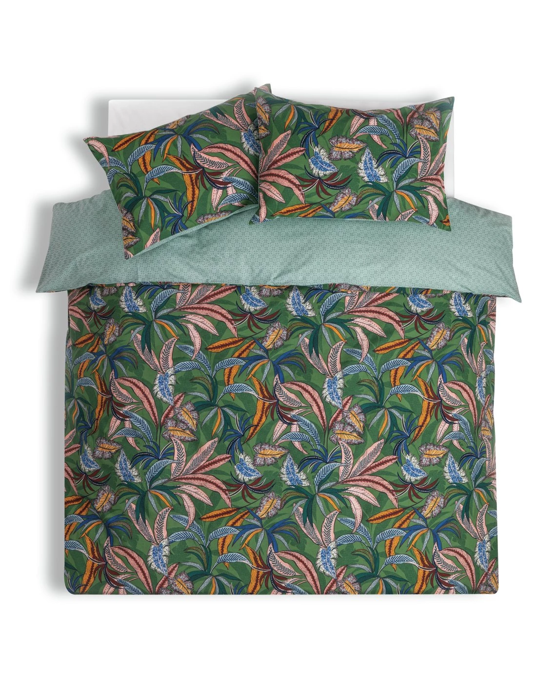 Habitat Cotton Tropical Multicolor Bedding Set Single Multicoloured Bedding 5 Habitat Cotton Tropical Multicolor Bedding Set Single Multicoloured Bedding - Image 3