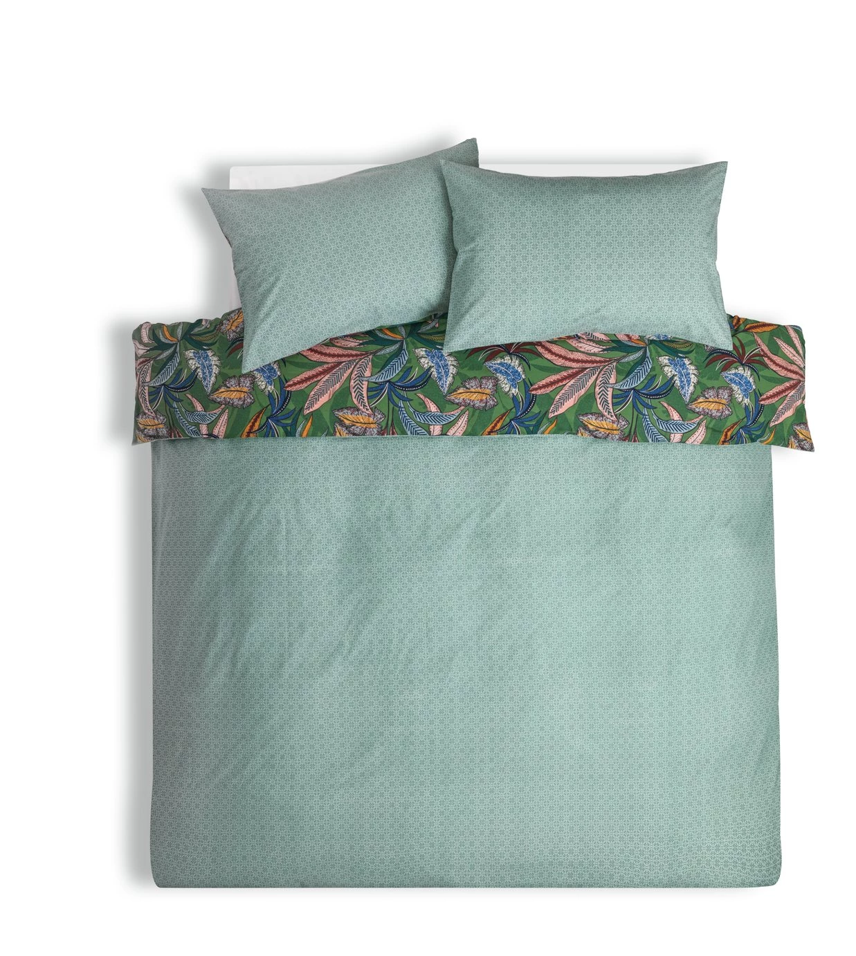 Habitat Cotton Tropical Multicolor Bedding Set Single Multicoloured Bedding 7 Habitat Cotton Tropical Multicolor Bedding Set Single Multicoloured Bedding - Image 5