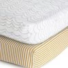 Habitat Kids Cotton Stripes 2 Pack Fitted Sheets Single Multicoloured Bedding