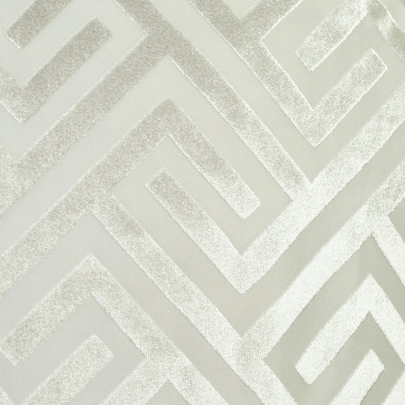 Habitat Geo Velvet Silver Bedding Set Single Duvet Covers And Sets 4 Habitat Geo Velvet Silver Bedding Set Single Duvet Covers And Sets - Image 2