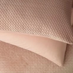 Habitat Pinsonic Velvet Plain Pink Bedding Set Double Bedding -Bedding Sales 2022 unnamed file 966