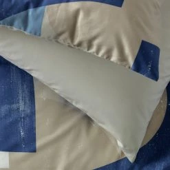 Habitat Geo Blue & Cream Bedding Set Single Blue And White Bedding -Bedding Sales 2022 unnamed file 998